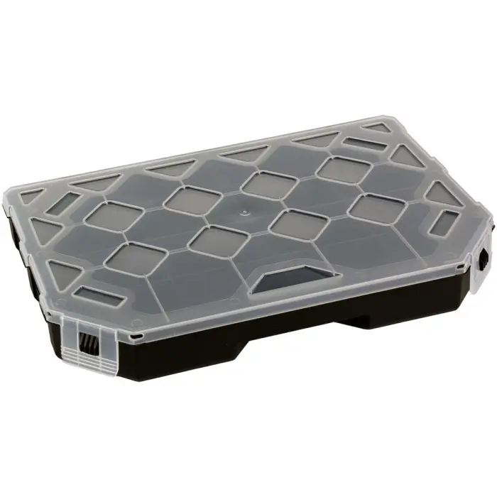 Assortment Box black/clear 284x195x40mm @ electrokit (2 of 3)
