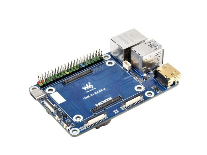 Compute Module 5 mini base IO Board @ electrokit (2 av 10)
