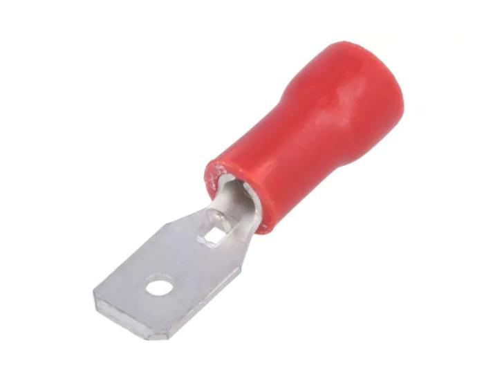 Flatstift 4.8x0.5mm röd @ electrokit (1 av 1)