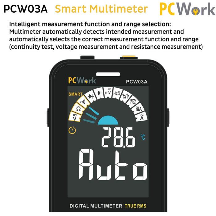 Digital multimeter TrueRMS 10000 counts @ electrokit (5 av 14)