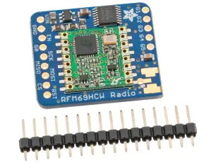 Adafruit 868 MHz transceiver RFM69HCW @ electrokit