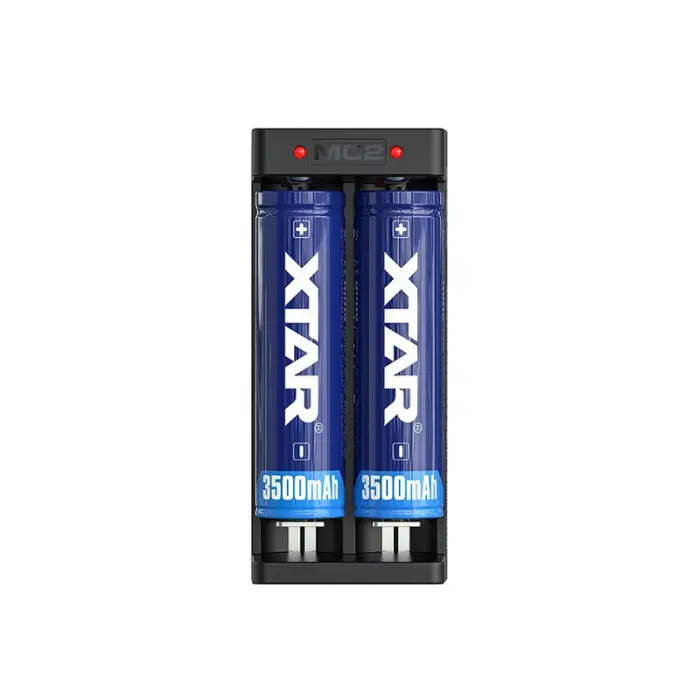 Batteriladdare Li-Ion 1A för 2x 18650 Xtar MC2 @ electrokit (4 av 7)