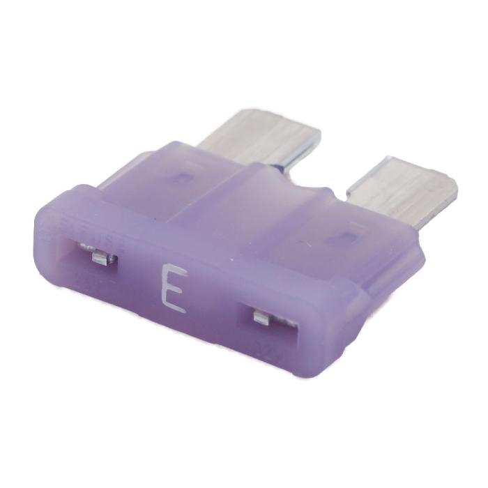 Flatsäkring 3A 32VDC - MIDI ATO ATC violett @ electrokit (1 av 1)