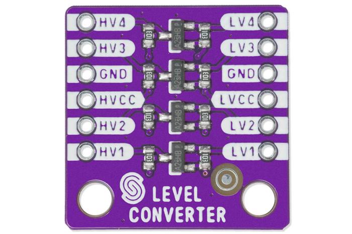 Nivåomvandlare 4 kanaler dubbelriktad 3.3V -- 5V @ electrokit (2 av 4)