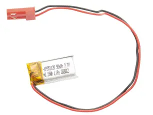 Batteri LiPo 3.7V 50mAh @ electrokit
