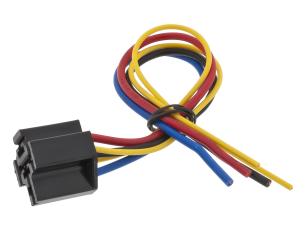 Reläsockel 40A för frodonsrelä 5-pin 0.2m @ electrokit