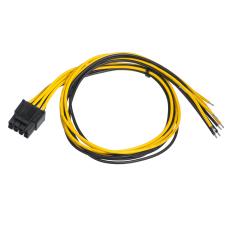 Cable EPS12V 8-pin to open-end 0.45m @ electrokit