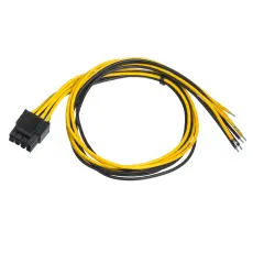 Kabel EPS12V 8-pin till open-end 0.45m @ electrokit