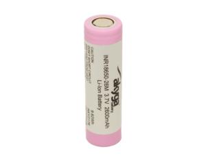 Battery Li-Ion 18650 cell 3.6V 2600mAh @ electrokit