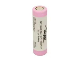 Batteri Li-Ion 18650 cell 3.6V 2600mAh @ electrokit