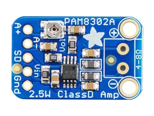 Förstärkare klass-D 2.5W mono @ electrokit