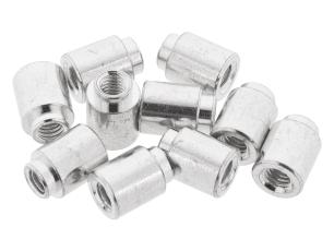 Distans för inlödning M3 x 6mm - 10-pack @ electrokit