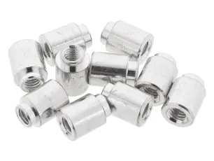 Distans för inlödning M3 x 6mm - 10-pack @ electrokit