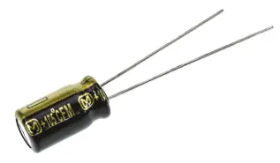 Elektrolytkondensator 68uF 35V 105C &oslash;6.3x11.2mm 2000h @ electrokit