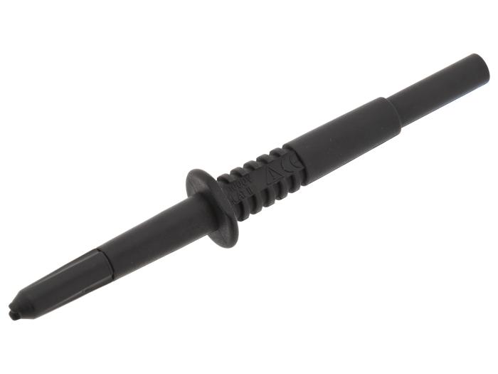 Nålspets IC 4mm svart @ electrokit (2 av 3)