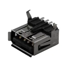 USB-A hona SMD PCB @ electrokit