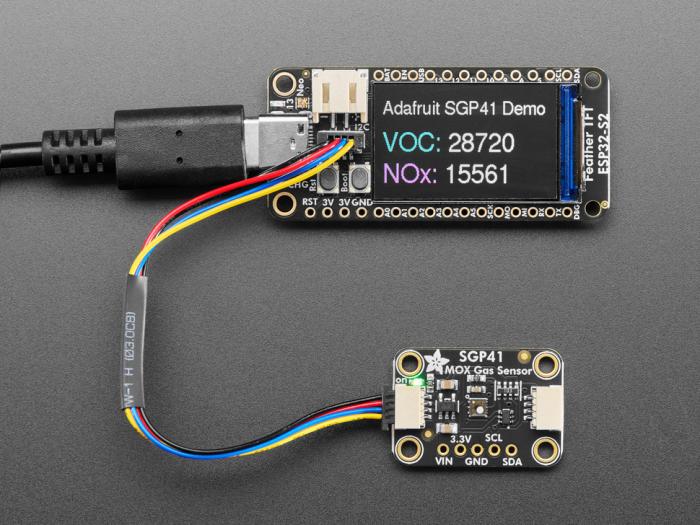 Gas sensor module VOC + NOx SGP41 - Qwiic @ electrokit (6 of 6)
