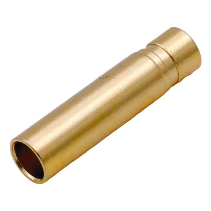 Banana plug 4mm female 32A(70A) gold @ electrokit (1 of 1)