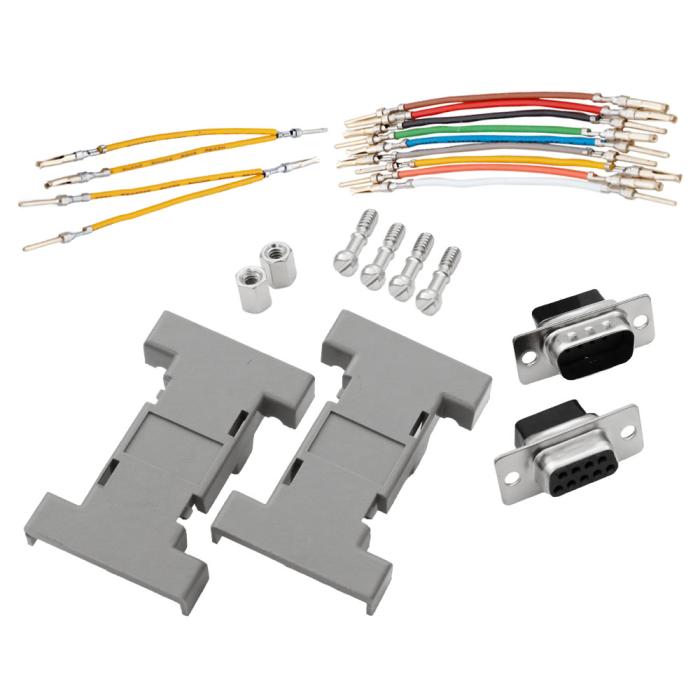 Övergångsadapter D-SUB 9 pol hane/hona @ electrokit (2 av 2)