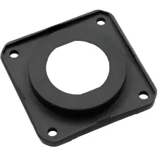 Monteringsram f&ouml;r Wentronic 12V laddare - svart @ electrokit