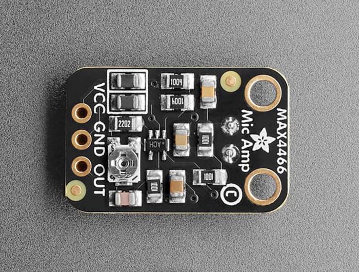 Elektretmikrofon med förstärkare och justerbar förstärkning @ electrokit (2 av 4)
