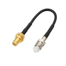 Adapter FME hona till SMA hona 100mm @ electrokit