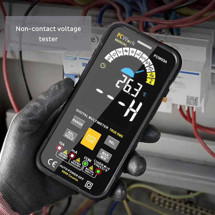 Digital multimeter TrueRMS 10000 counts @ electrokit (6 av 14)