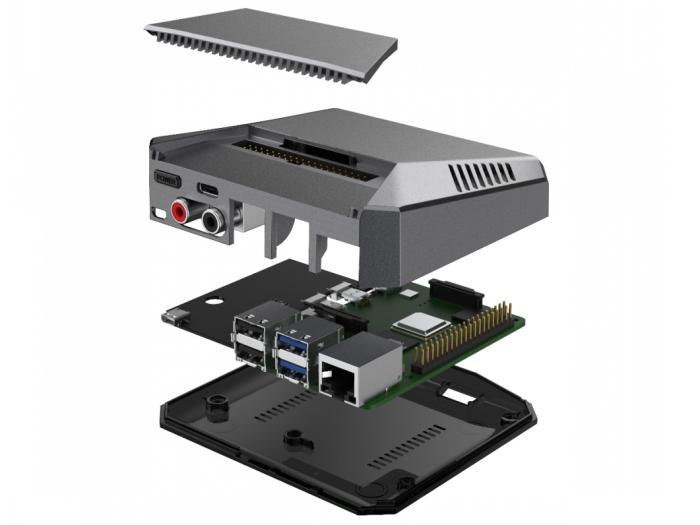 Nanosound ONE - Låda med ljudkort (DAC) för Pi 4 @ electrokit (3 av 3)