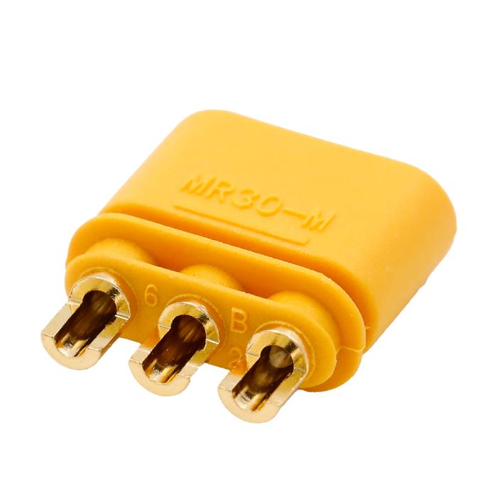 MR30 strömkontakt 3-pol 15(30)A hane @ electrokit (2 av 2)