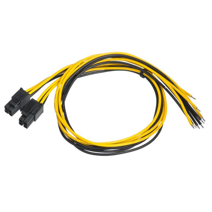 Cable EPS12V 8-pin to open-end 0.45m @ electrokit (2 of 2)