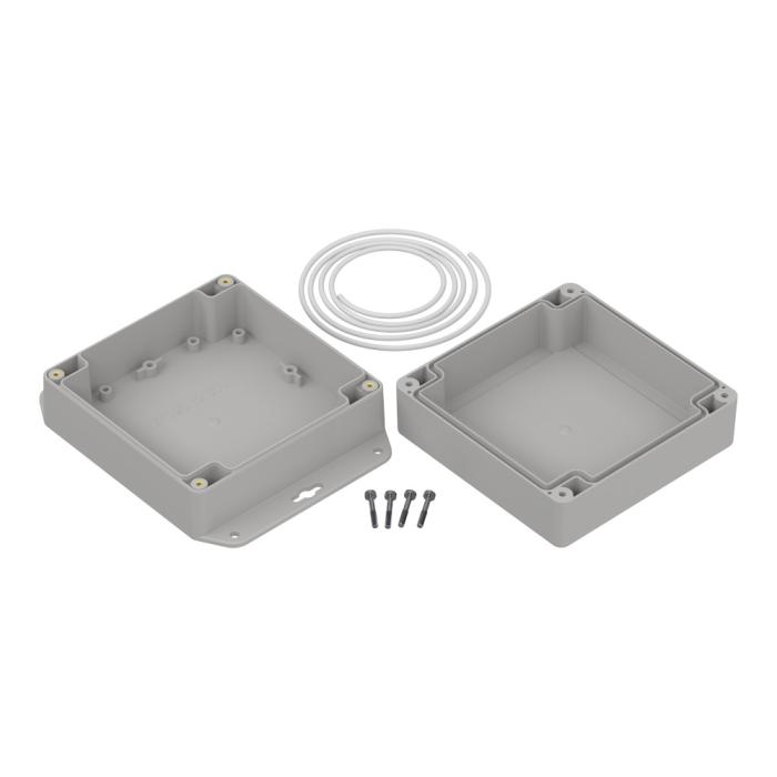 Apparatlåda med fläns 120x120x60mm ABS IP65 @ electrokit (3 av 4)