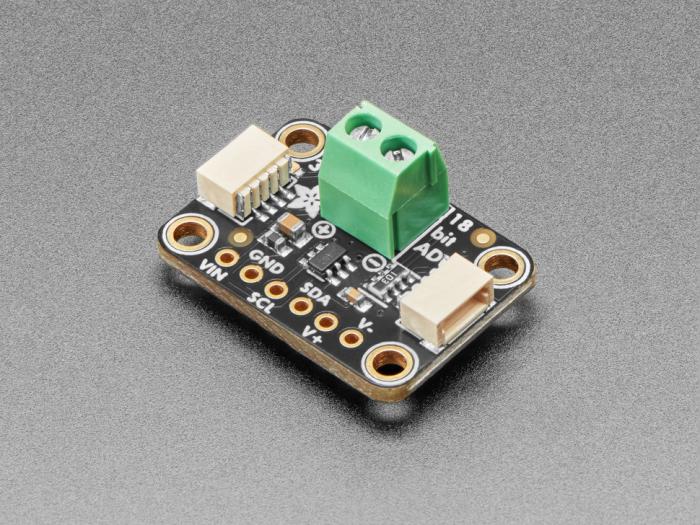 18-bit ADC 1-kanal med 8x PGA, QWIIC och skruvterminal @ electrokit (3 av 7)