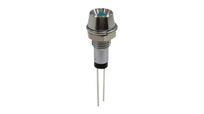 Lysdiodsindikator 2V 20mA blå @ electrokit (1 av 1)