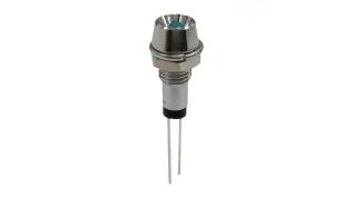 Lysdiodsindikator 2V 20mA blå @ electrokit