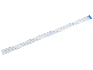 FPC-kabel 20-pol 0.5mm 200mm motsatt-sida @ electrokit