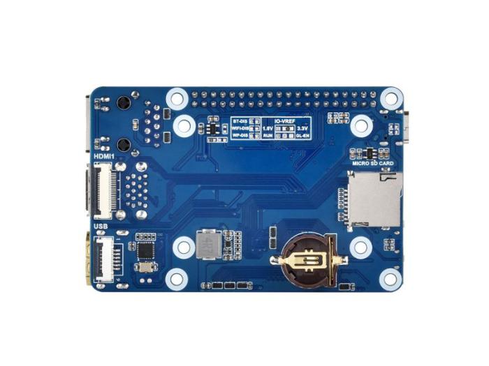 Compute Module 5 mini base IO Board @ electrokit (4 av 10)