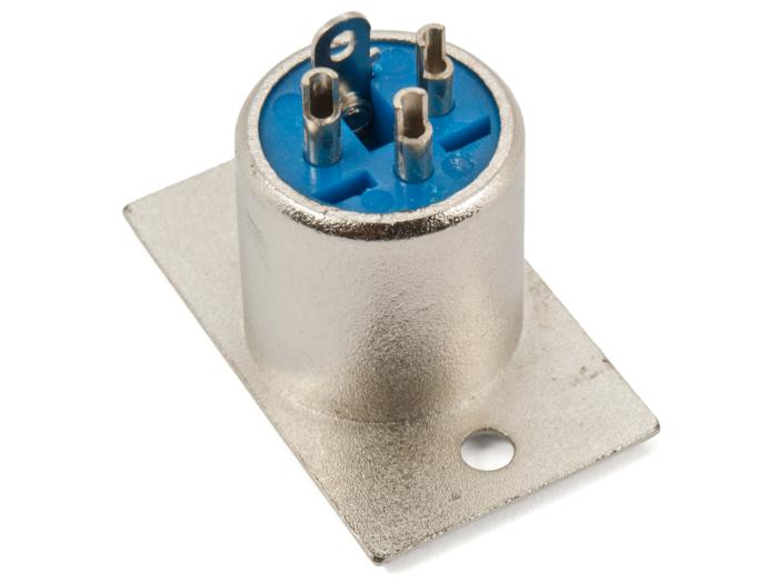 XLR 3P male chassi nickel @ electrokit (2 of 2)