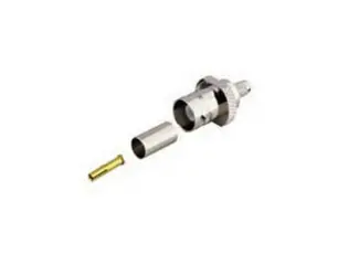 BNC hona crimp RG58 silver/teflon @ electrokit
