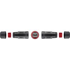 Coupler for Cat6 cable RJ45 outdoor IP68 @ electrokit