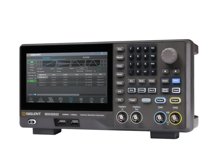 Funktionsgenerator 2-kan 160 MHz Siglent SDG3162X @ electrokit (2 av 5)