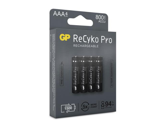 Batteri 1.5V LR03 / AAA GP ReCyco Pro 4-pack @ electrokit (2 av 2)