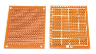 Experimentkort 70x50mm FR2 @ electrokit