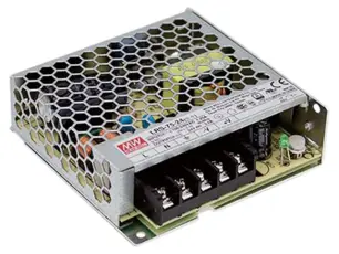 Switchat nätaggregat 12V 6A 72W Mean Well LRS-75-12 @ electrokit