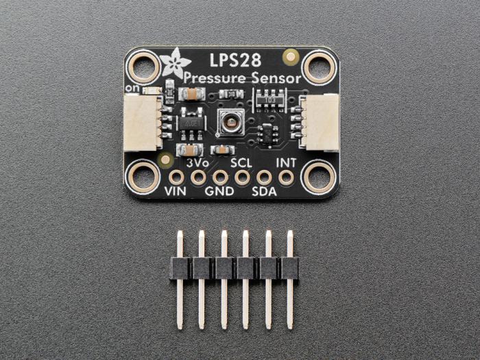 Lufttrycksensor LPS28 monterad på kort @ electrokit (3 av 4)