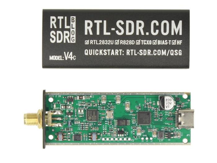 RTL-SDR receiver dongle (v4) USB-C @ electrokit (2 av 5)