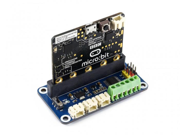 Motordrivare och servokort för micro:bit @ electrokit (4 av 6)
