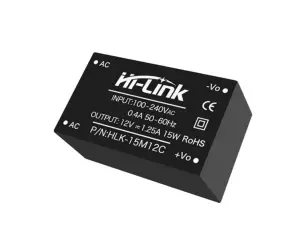 Switchat n&auml;taggregat AC/DC 12V 1.25A 15W - PCB @ electrokit