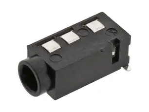 3.5mm hona 4-pol SMD @ electrokit