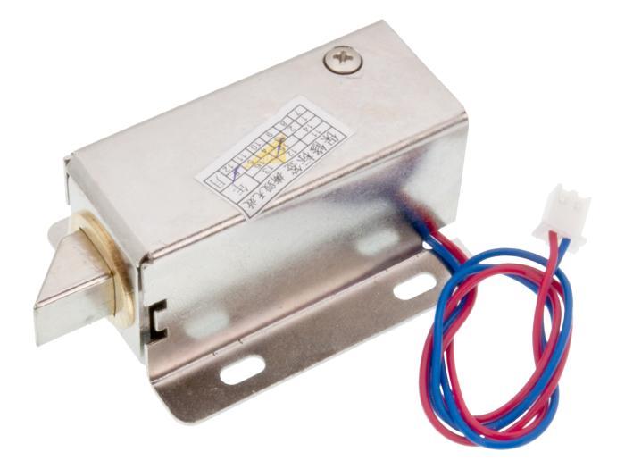Solenoid 12V låskolv @ electrokit (1 av 2)