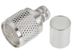 PL259 UHF male crimp for RG213/LMR400 @ electrokit